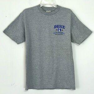 🌞 TCX Apparel Duke Gray T-Shirt Blue Logo Men’s 2010 Basketball Championship M